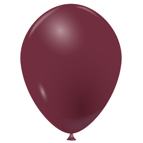 Lot Ballon Bordeaux - Opaque