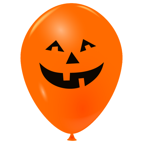 Pumpkin Orange Balloon Pack - Opaque