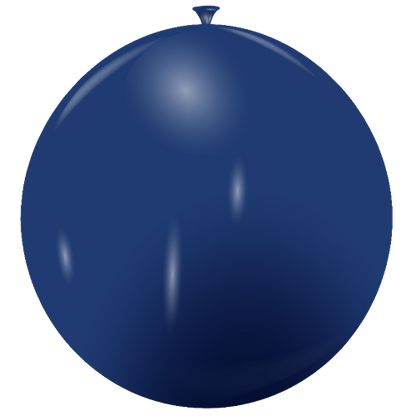 Ballon Géant Bleu Marine - Métallique