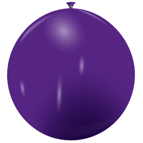 Ballon Géant Violet - Opaque