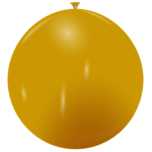 Giant Gold Balloon - Metallic