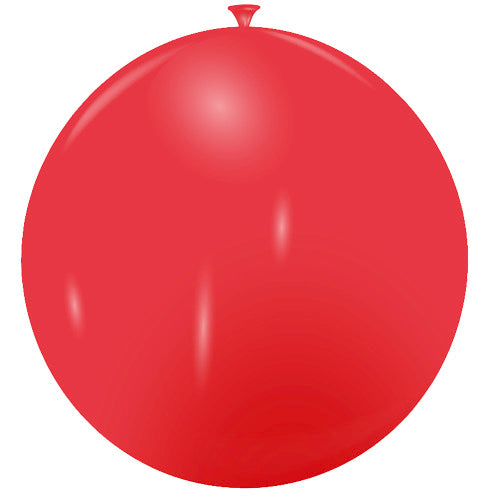 Ballon Géant Rouge - Opaque