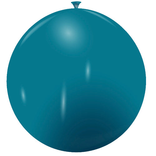 Ballon Géant Turquoise - Opaque