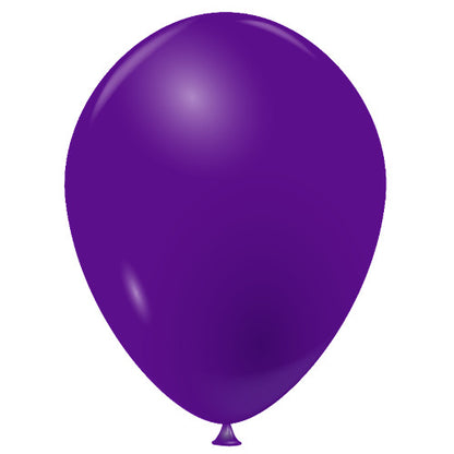 Lot Ballon Violet - Opaque