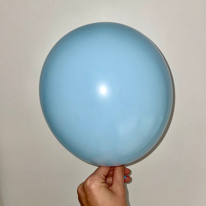 Lot Ballon Bleu Pastel - Opaque