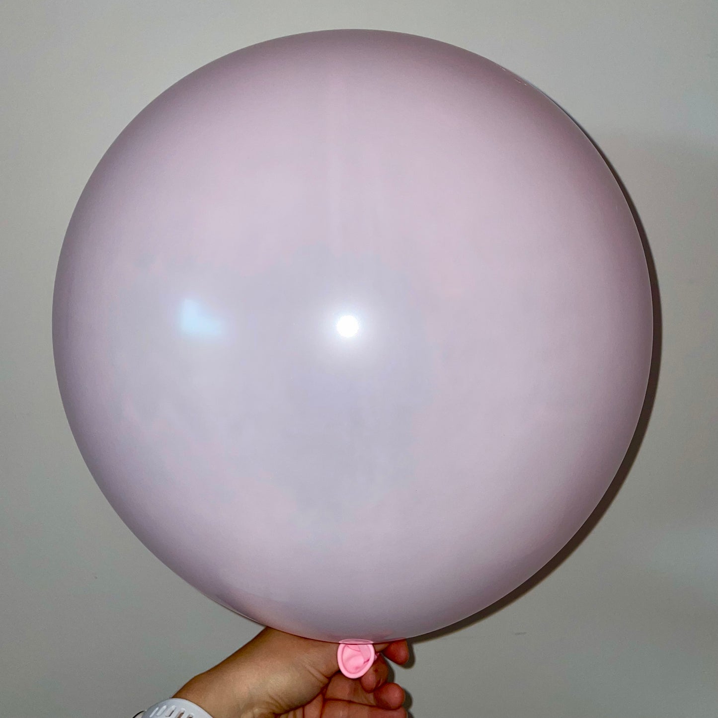 Ballon Géant Rose Pastel - Opaque