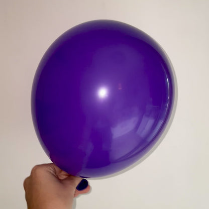 Lot Ballon Violet - Opaque