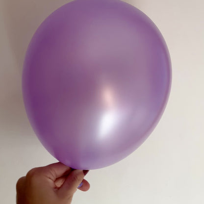 Lilac Balloon Pack - Metallic