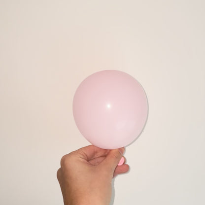 Lot Ballon Rose Pastel - Opaque