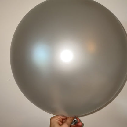 Ballon Géant Argent - Métallique