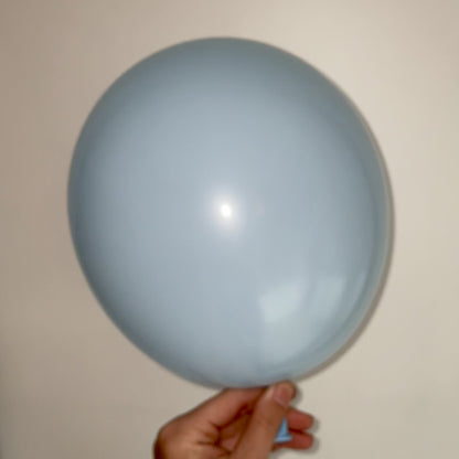 Lot Ballon Bleu Pastel - Opaque