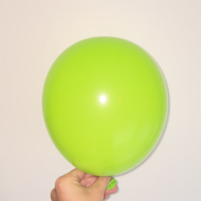 Lot Ballon Vert Pomme - Opaque